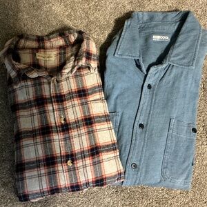 Men's XXL-2 pack-Flannel Shirts